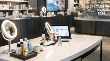 Estación interactiva de experiencia de marca en tienda retail.